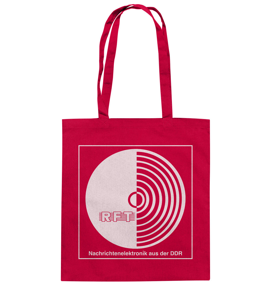 BAUMWOLLTASCHE • RFT NACHRICHTENELEKTRONIK AUS DER DDR