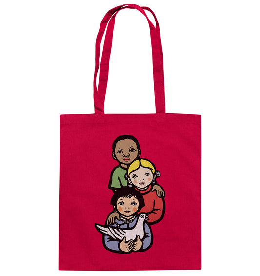 DDR Ostalgie Baumwolltasche • WELTFRIEDEN - WORLD PEACE, LI BING-FAN 1967