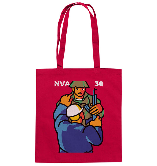 DDR Ostalgie Baumwolltasche • 30 JAHRE NVA