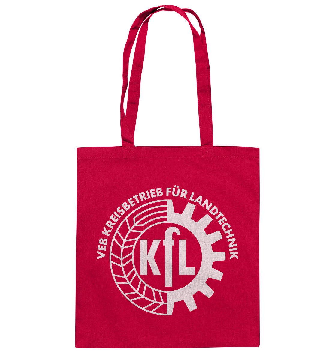 DDR Ostalgie Baumwolltasche • KFL - KREISBETRIEB FÜR LANDTECHNIK
