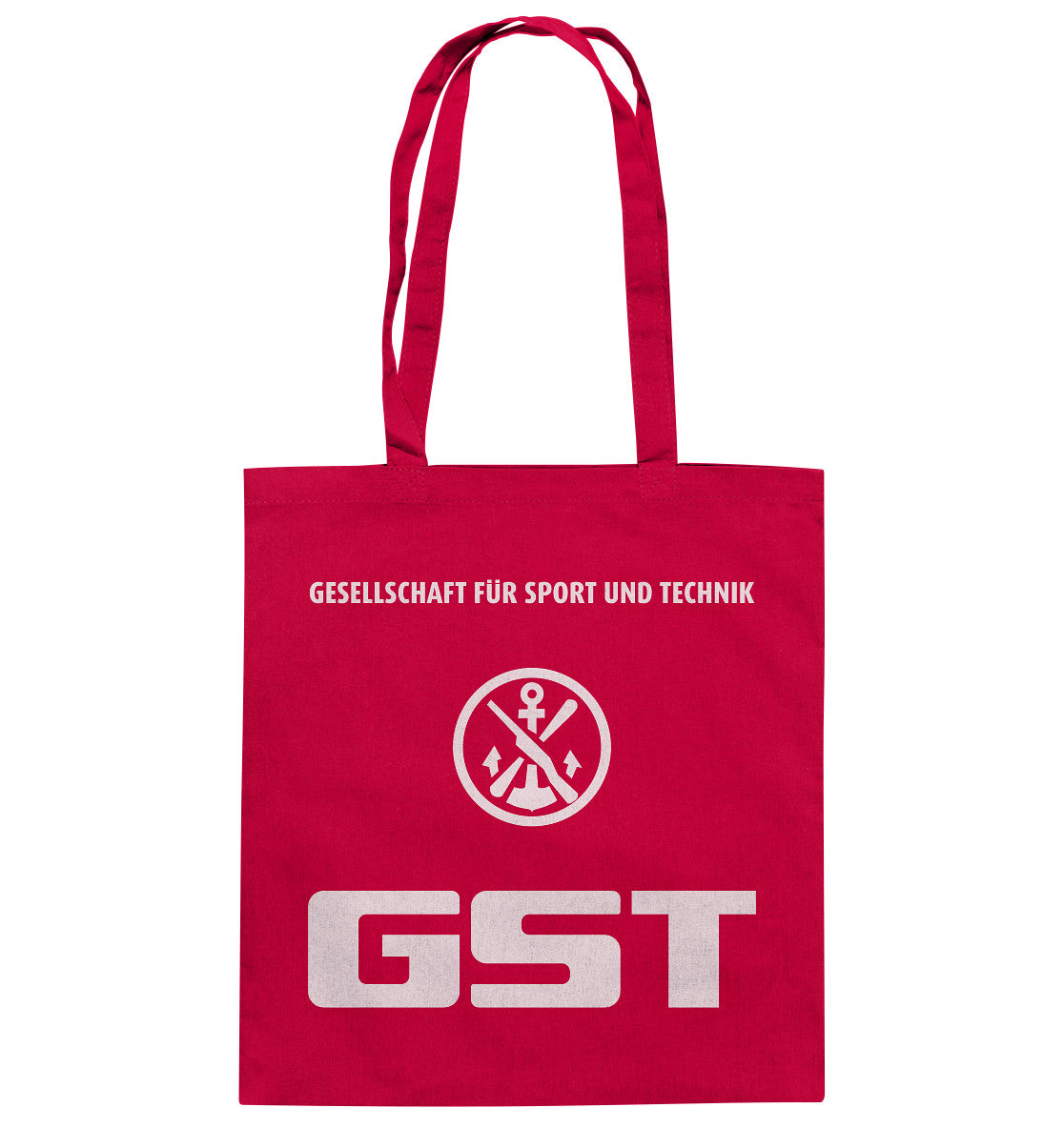 DDR Ostalgie Baumwolltasche • GST - GESELLSCHAFT FÜR SPORT UND TECHNIK