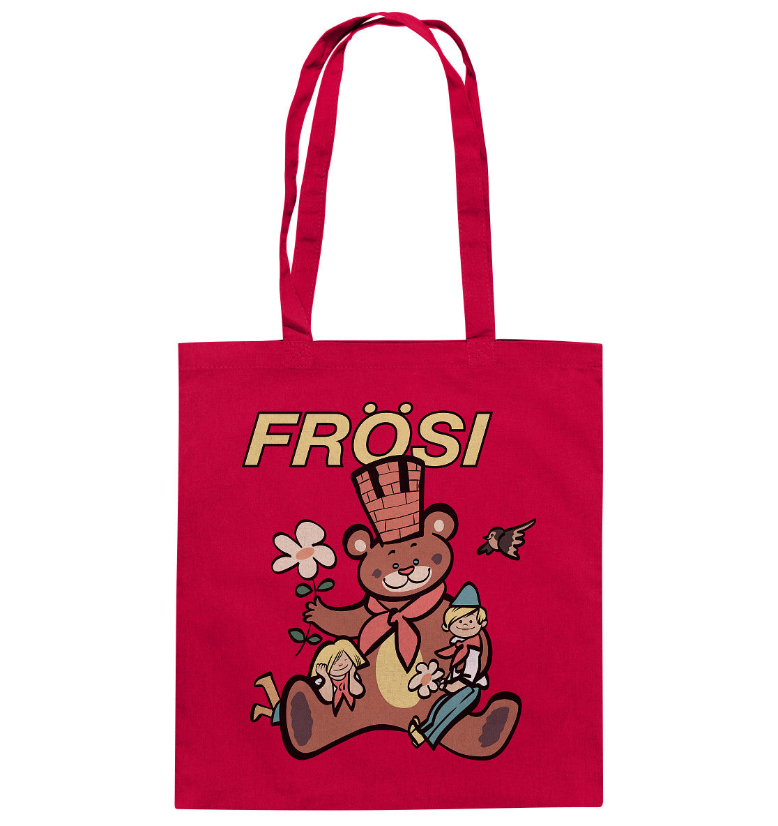 DDR Ostalgie Baumwolltasche • FRÖSI