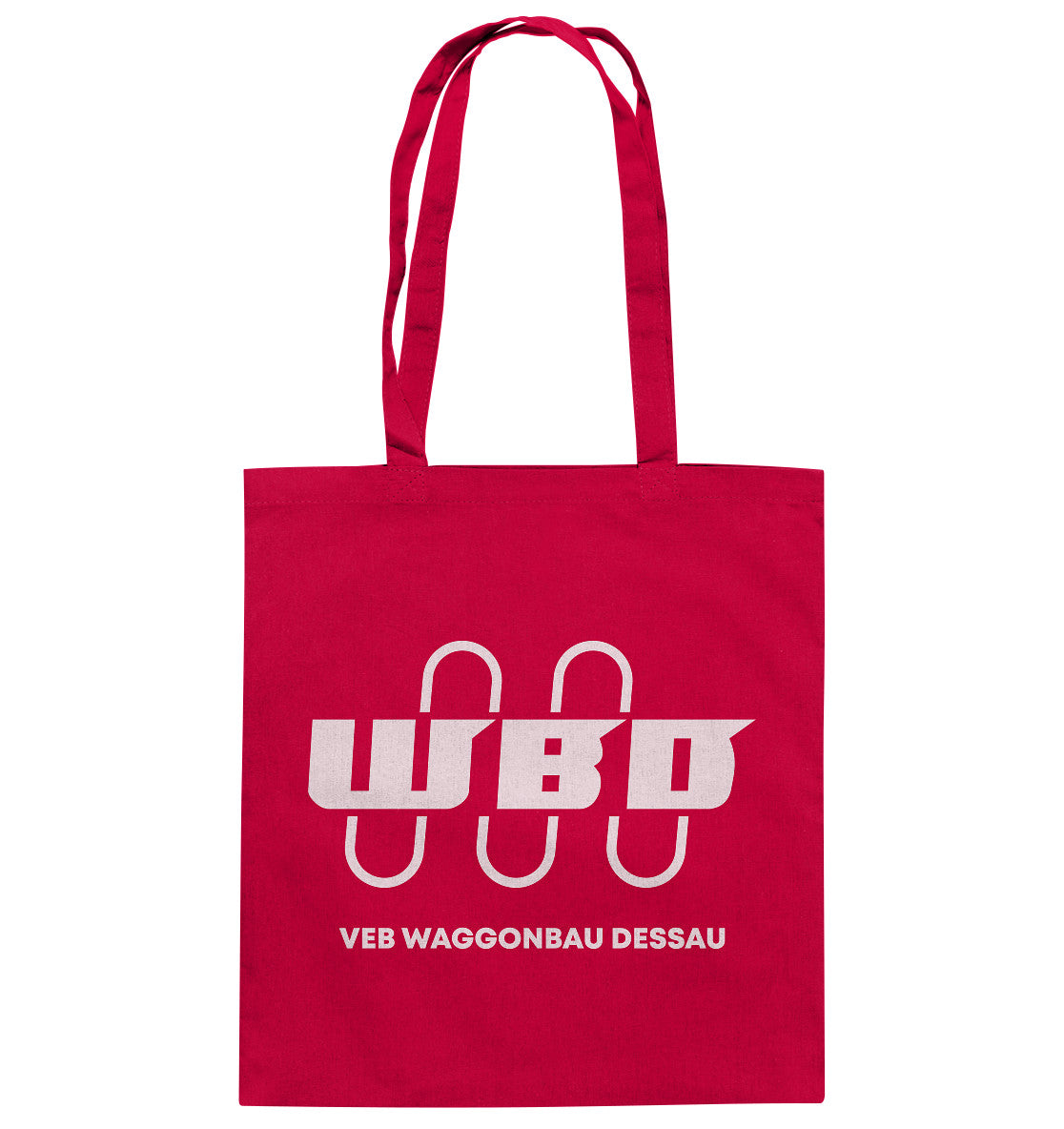 DDR Ostalgie Baumwolltasche • VEB WAGGONBAU DESSAU