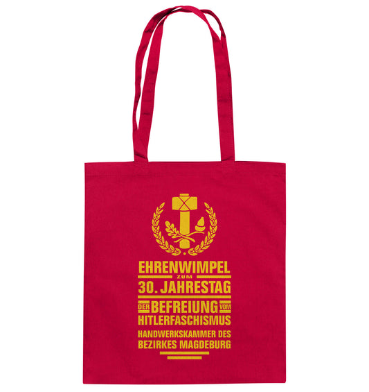 DDR Ostalgie Baumwolltasche • EHRENWIMPEL HANDWERKSKAMMER MAGDEBURG