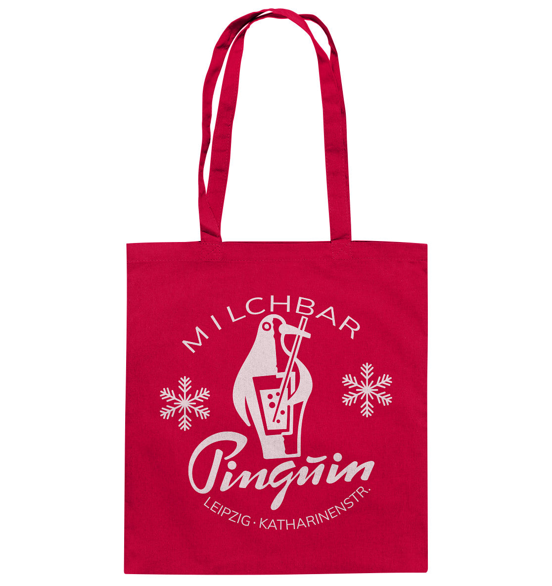 DDR Ostalgie Baumwolltasche • MILCHBAR PINGUIN LEIPZIG