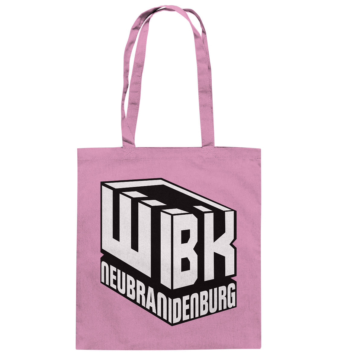 DDR Ostalgie Baumwolltasche • WOHNUNGSBAUGESELLSCHAFT NEUBRANDENBURG