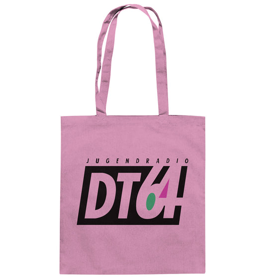 DDR Ostalgie Baumwolltasche •  DT64 JUGENDRADIO - HELL