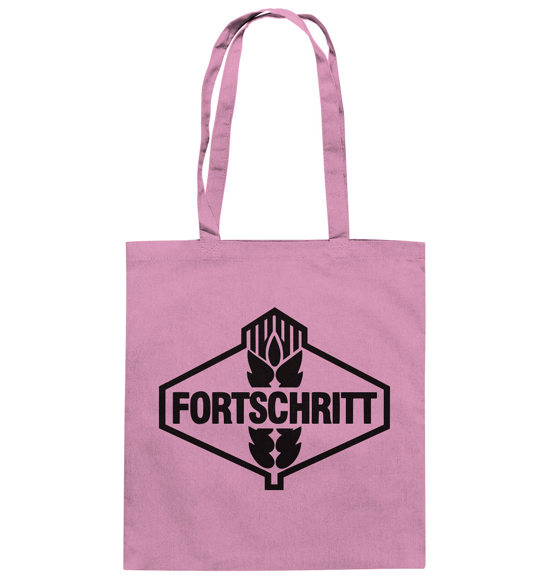 BAUMWOLLTASCHE • FORTSCHRITT - WEISS