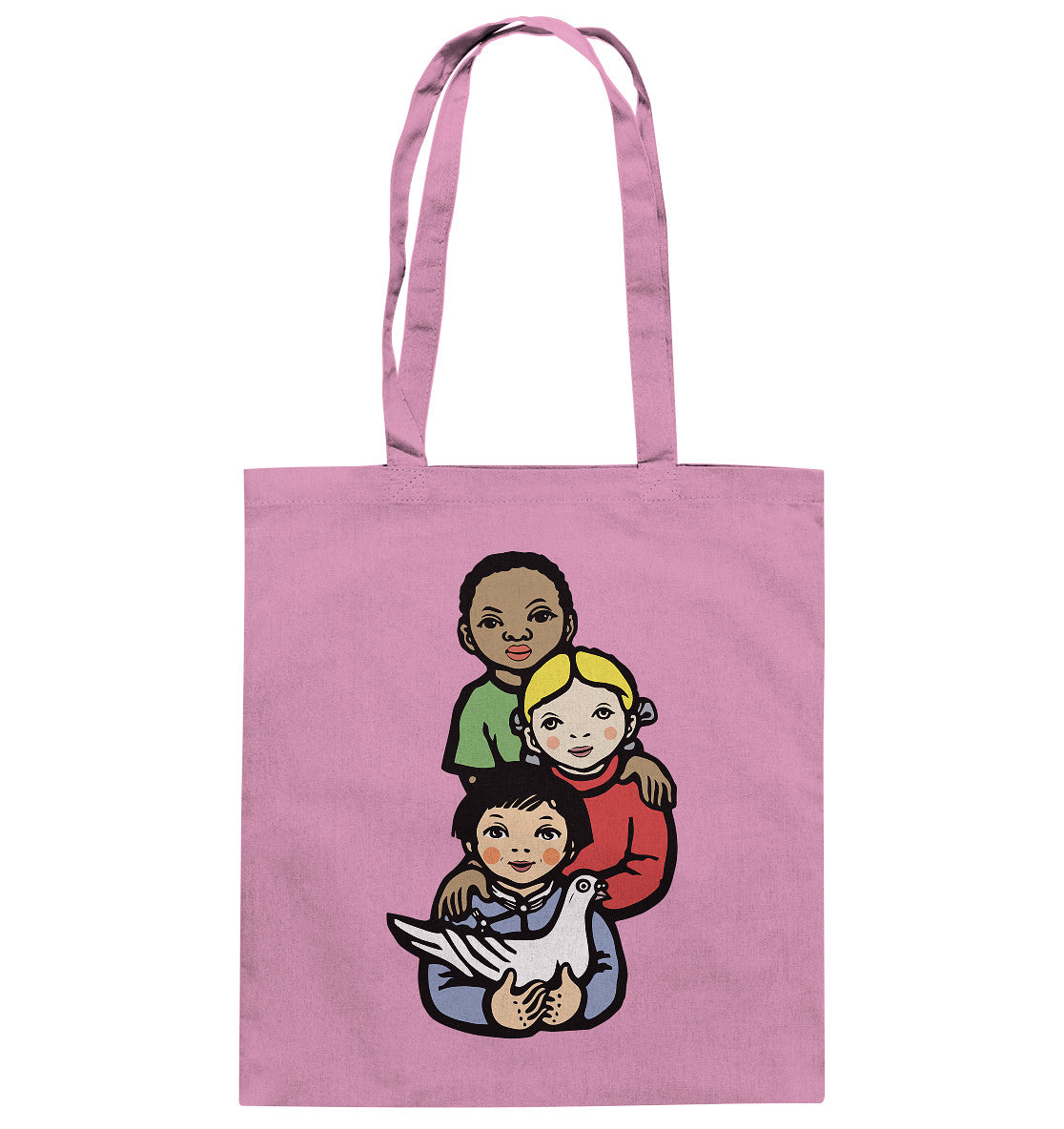 DDR Ostalgie Baumwolltasche • WELTFRIEDEN - WORLD PEACE, LI BING-FAN 1967