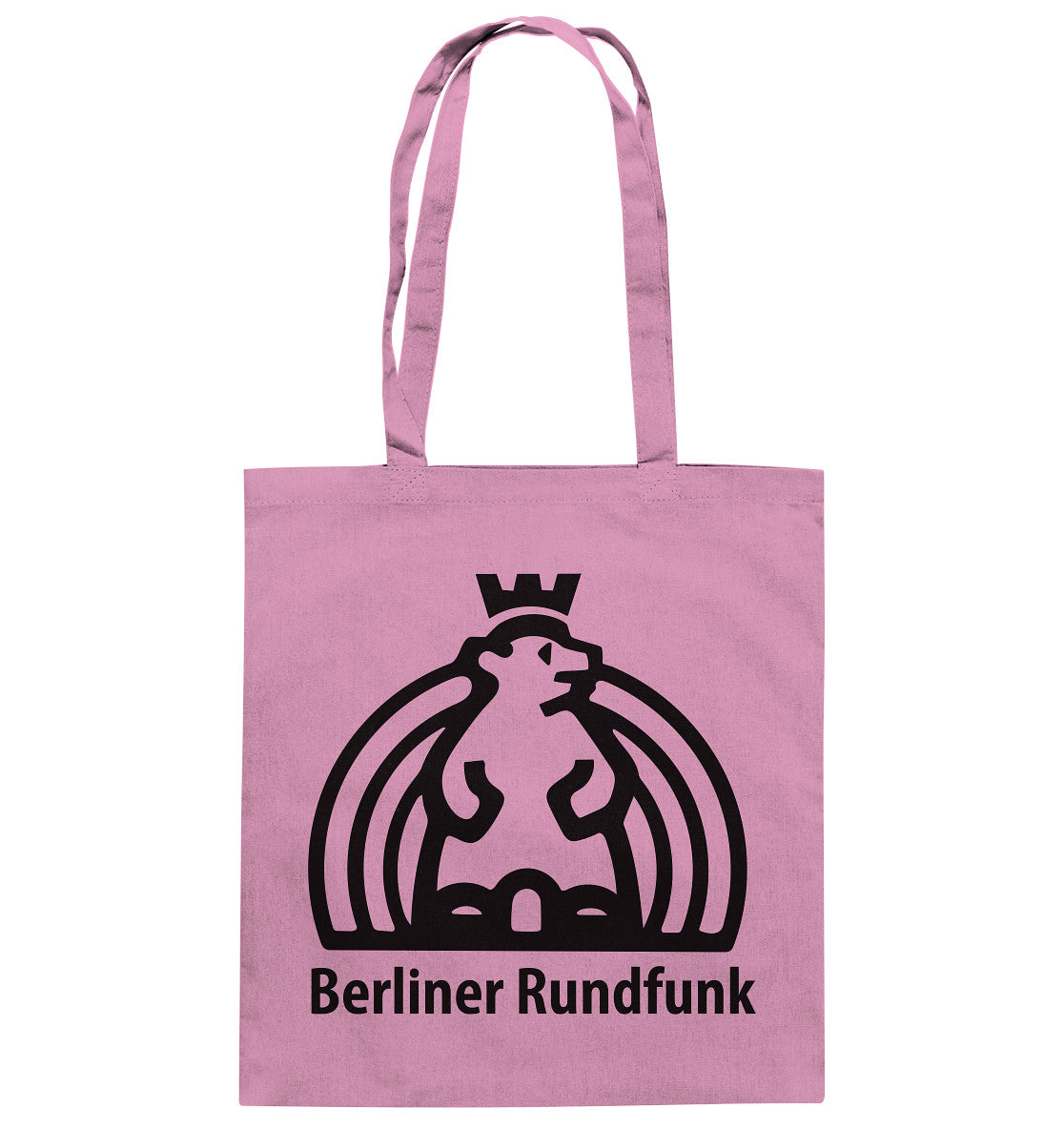 DDR Ostalgie Baumwolltasche • BERLINER RUNDFUNK - hell