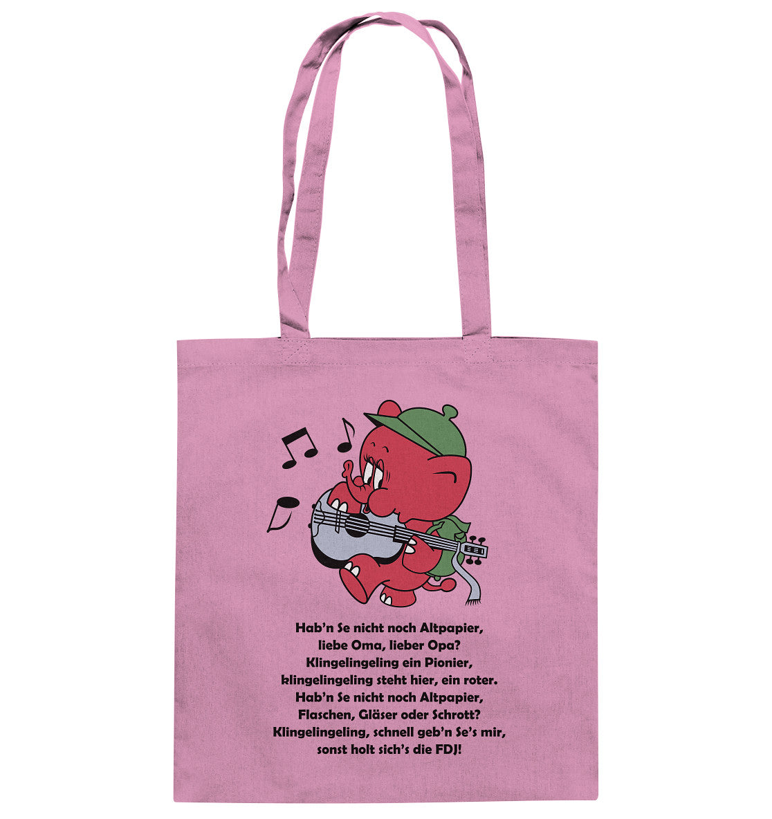 DDR Ostalgie Baumwolltasche • SERO EMMY - HAB'N SE NICH NOCH ALTPAPIER