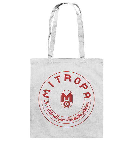 DDR Ostalgie Baumwolltasche •  MITROPA BADGE