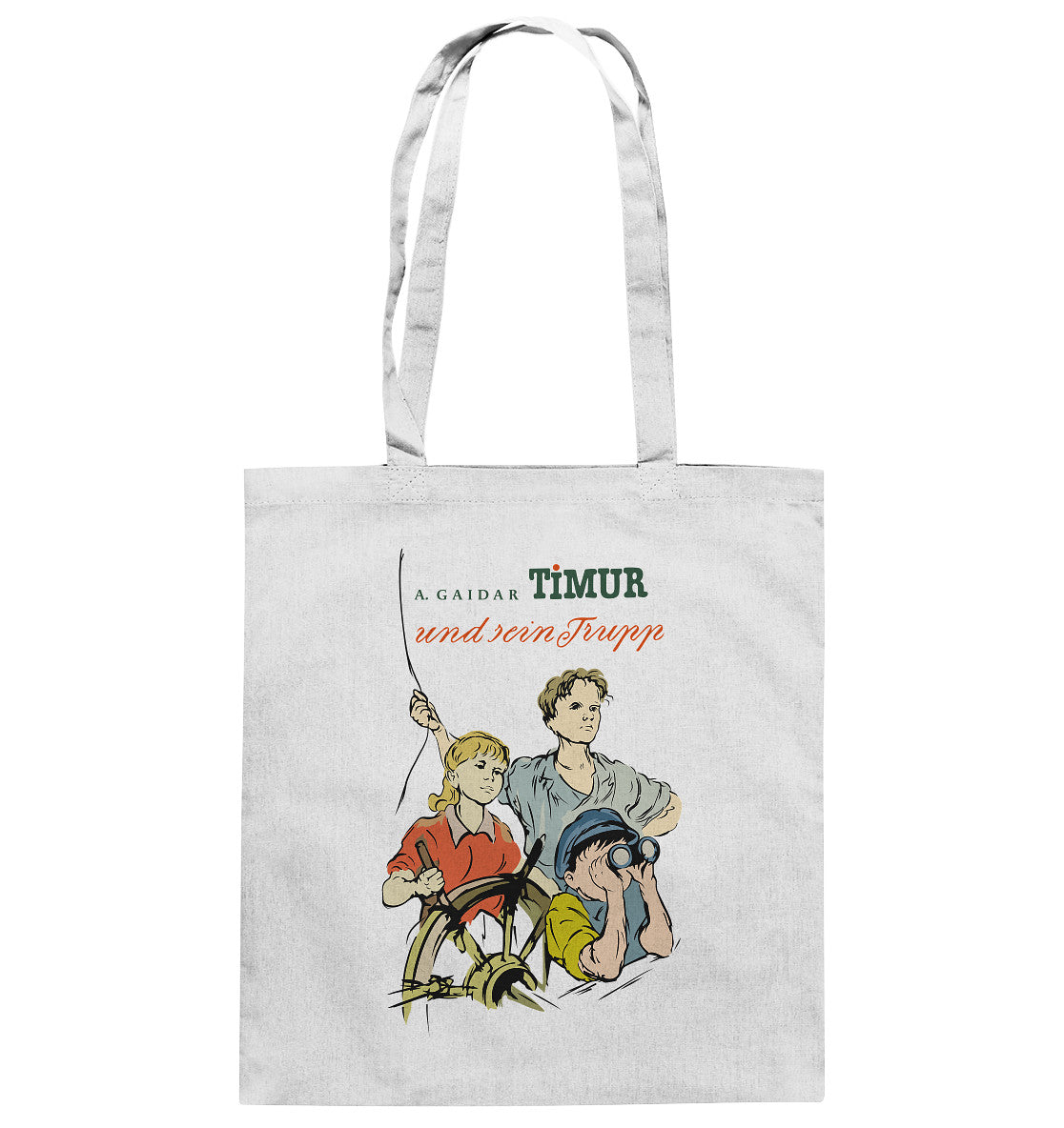 DDR Ostalgie Baumwolltasche • TIMUR UND SEIN TRUPP