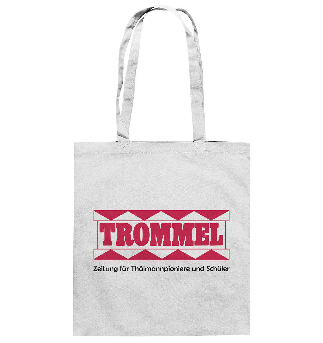 DDR Ostalgie Baumwolltasche • PIONIERZEITUNG TROMMEL