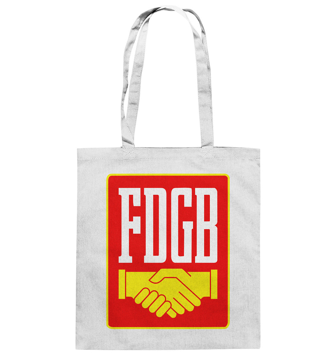 DDR Ostalgie Baumwolltasche • FDGB - FARBE