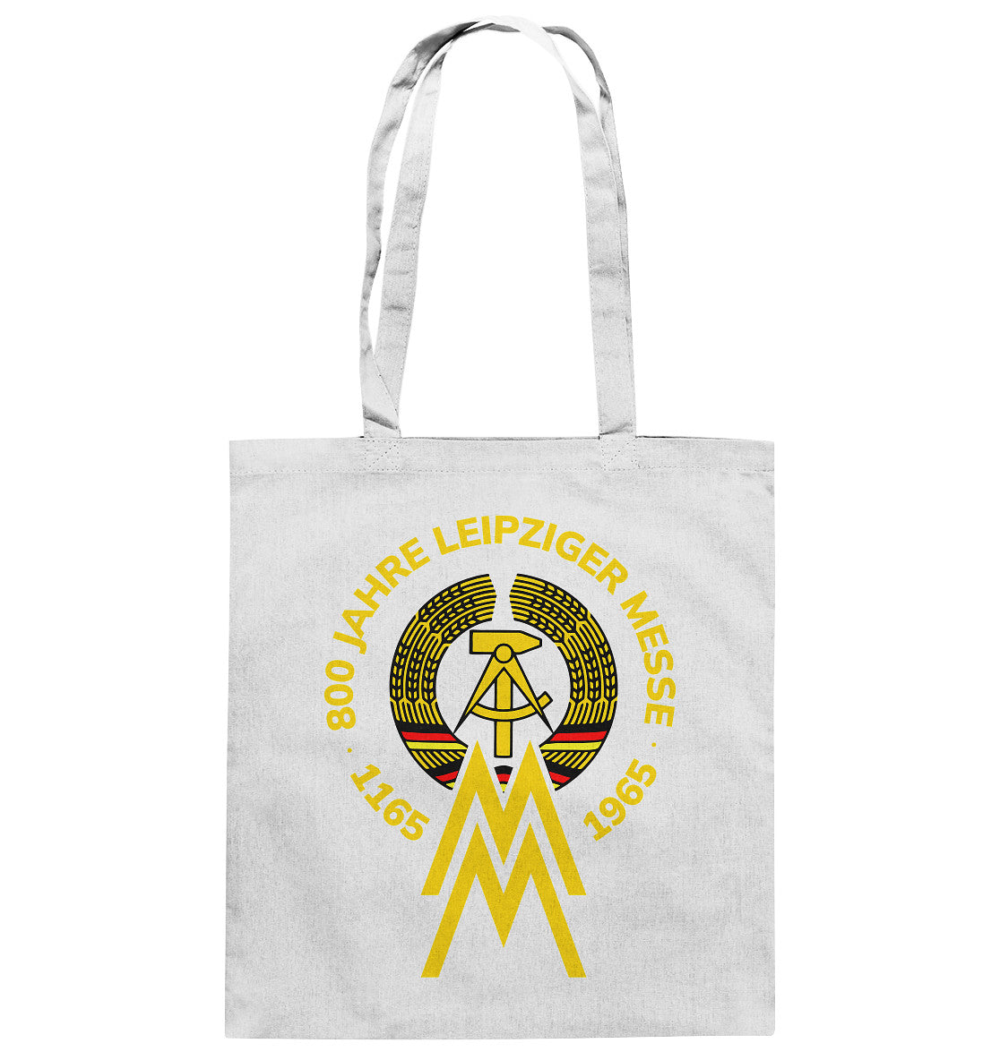 DDR Ostalgie Baumwolltasche • 800 JAHRE LEIPZIGER MESSE