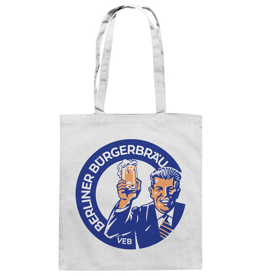 DDR Ostalgie Baumwolltasche • VEB BERLINER BÜRGERBRÄU