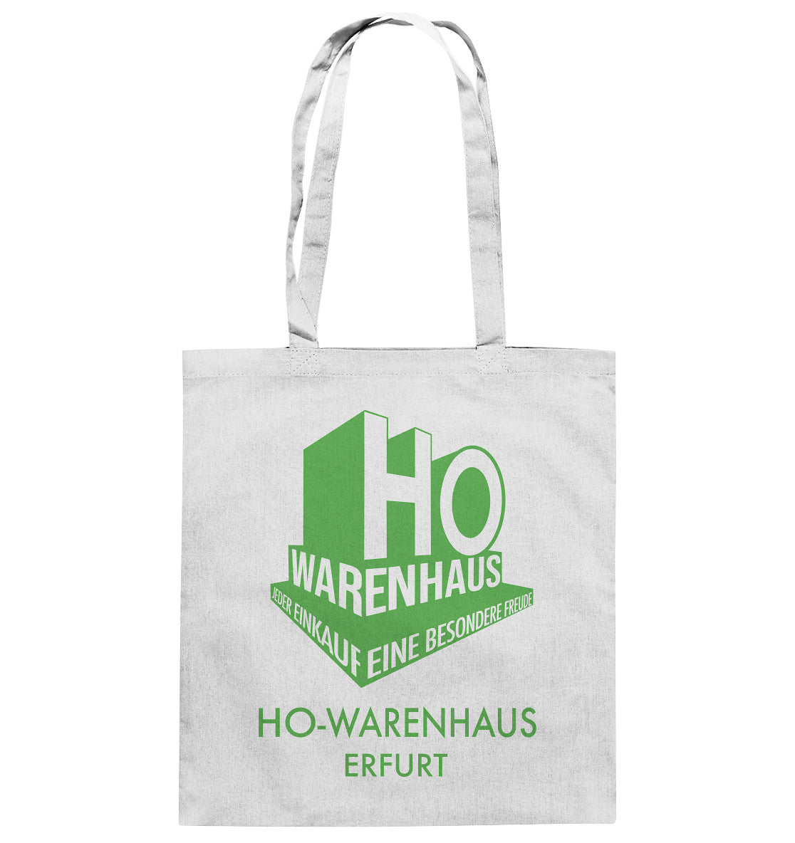 DDR Ostalgie Baumwolltasche • HO WARENHAUS ERFURT