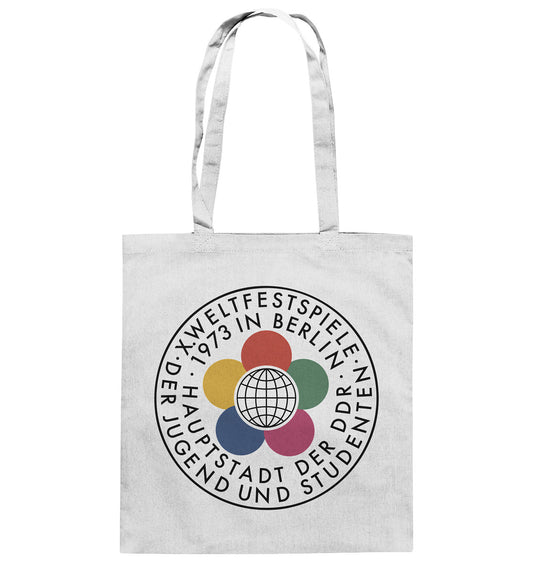DDR Ostalgie Baumwolltasche • WELTFESTSPIELE 1973 - HELL