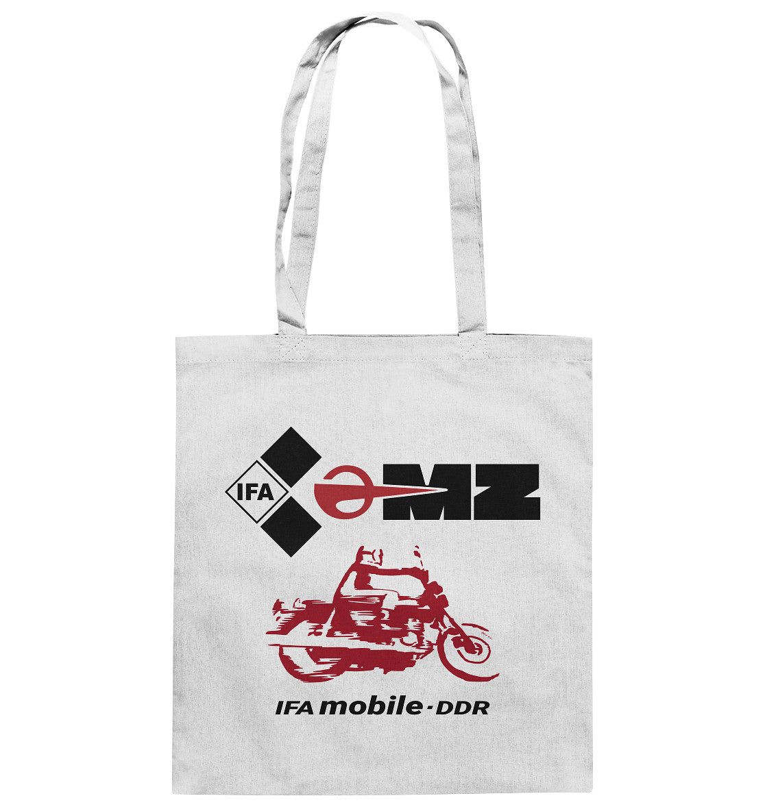 DDR Ostalgie Baumwolltasche • MZ - IFA MOBILE DDR