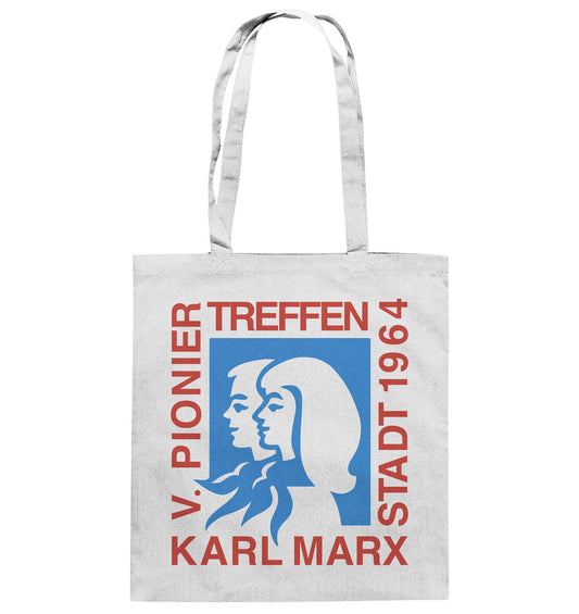DDR Ostalgie Baumwolltasche • 5. PIONIERTREFFEN KARL-MARX-STADT
