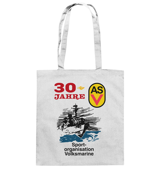 DDR Ostalgie Baumwolltasche • ASV - SPORTORGANISATION VOLKSMARINE