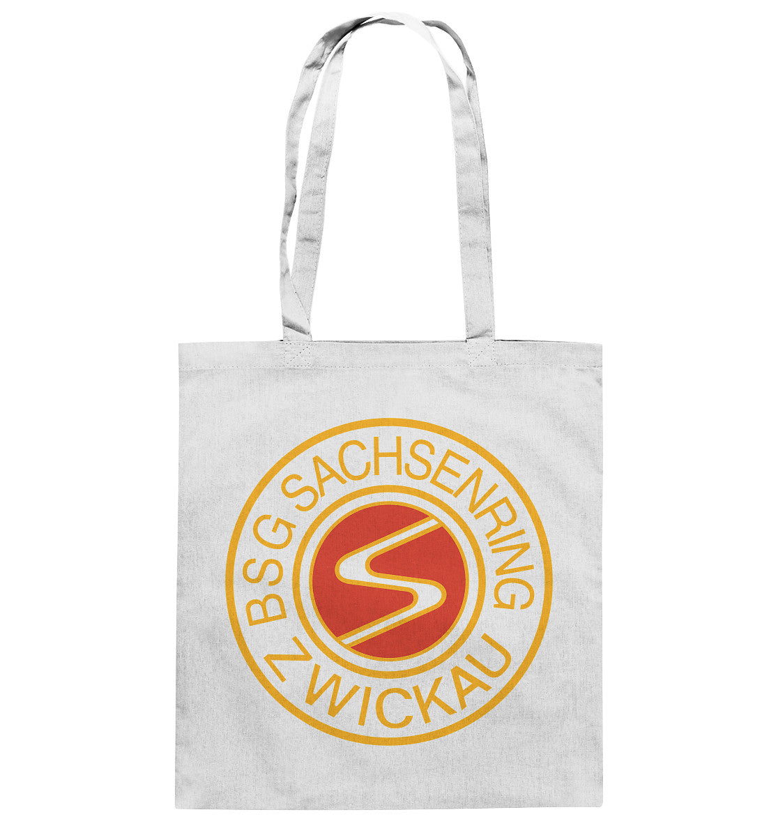 DDR Ostalgie Baumwolltasche • BSG SACHSENRING ZWICKAU