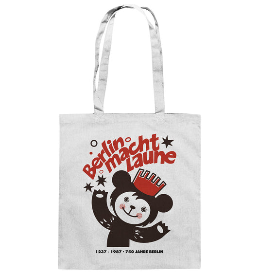 DDR Ostalgie Baumwolltasche • BERLIN MACHT LAUNE - 1987