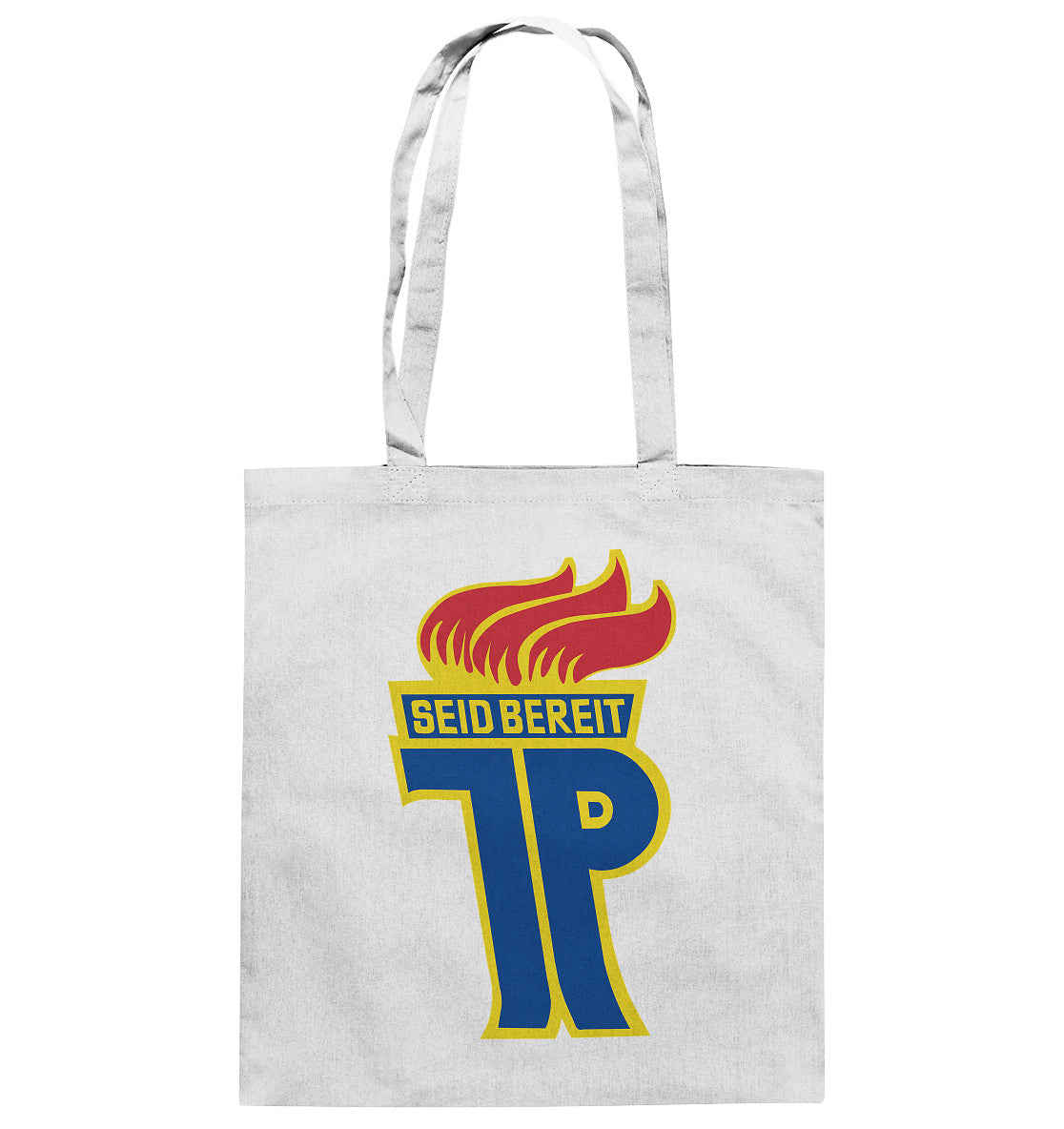 DDR Ostalgie Baumwolltasche • JUNGE PIONIERE, SEID BEREIT