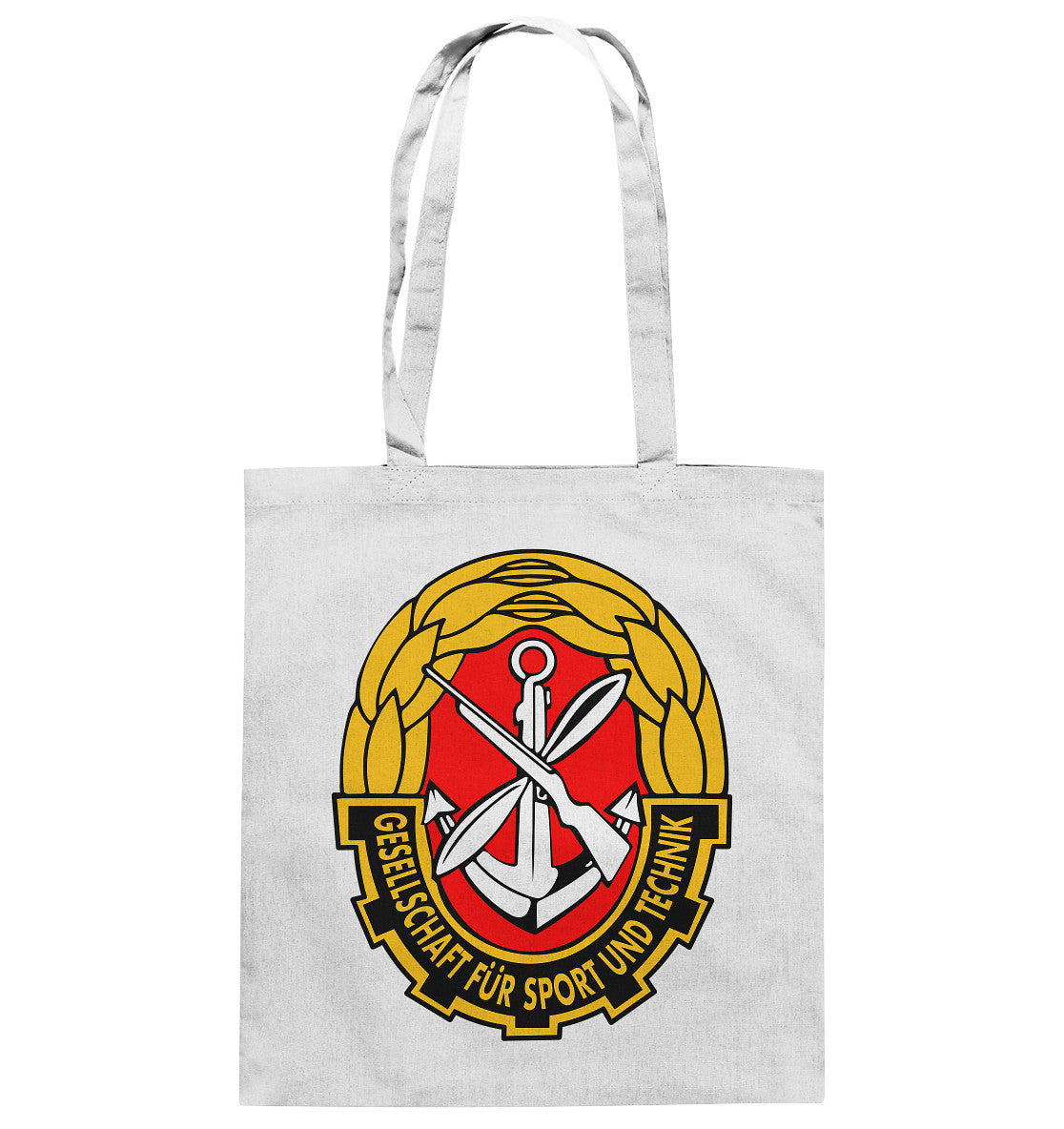DDR Ostalgie Baumwolltasche •  GESELLSCHAFT FÜR SPORT UND TECHNIK