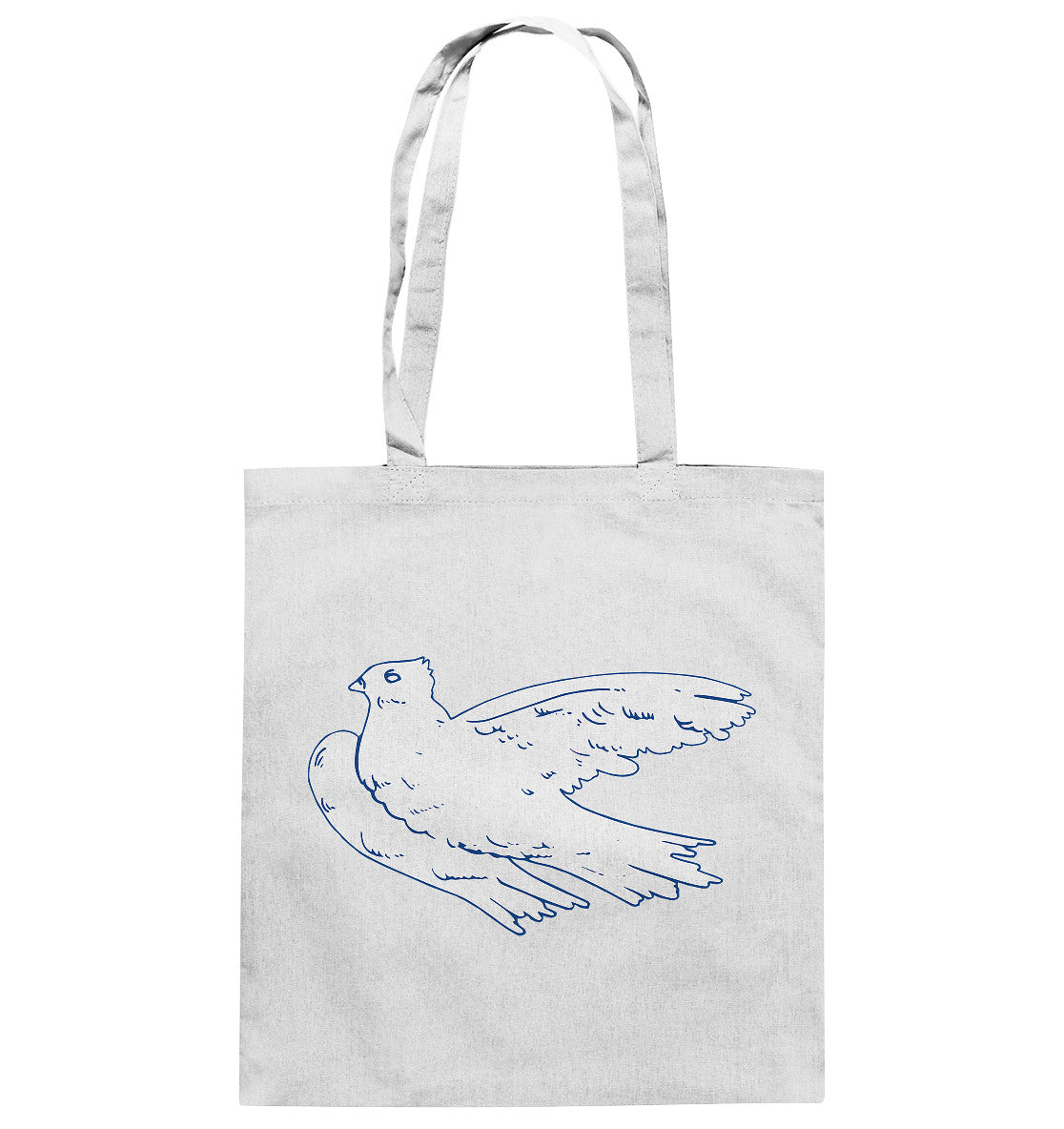 DDR Ostalgie Baumwolltasche • DDR - KLEINE WEISSE FRIEDENSTAUBE