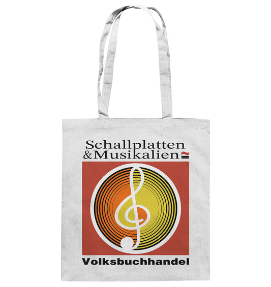 DDR Ostalgie Baumwolltasche • SCHALLPLATTEN VOLKSBUCHHANDEL