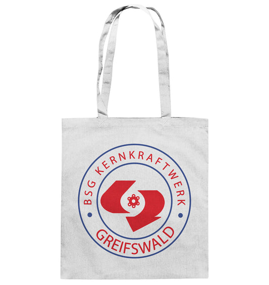 DDR Ostalgie Baumwolltasche •  BSG KERNKRAFTWERK GREIFSWALD