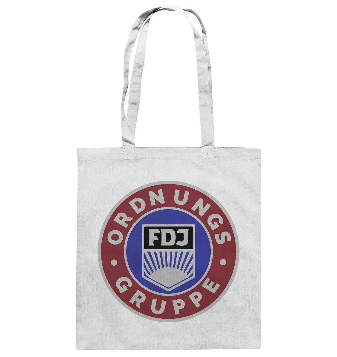 DDR Ostalgie Baumwolltasche • FDJ ORDNUNGSGRUPPE