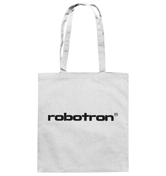 DDR Ostalgie Baumwolltasche • ROBOTRON- WEISS