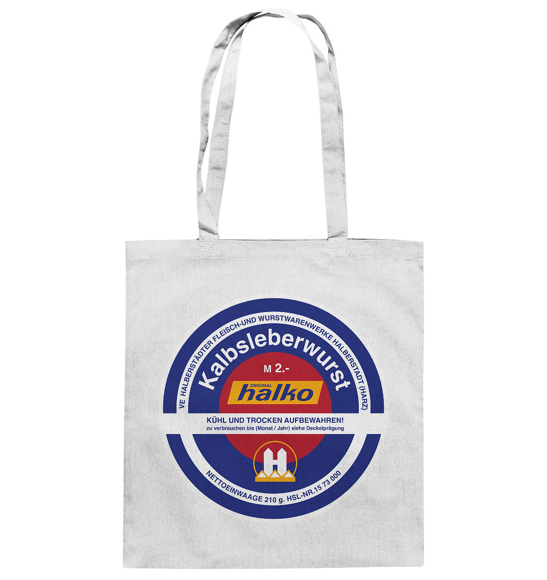 BAUMWOLLTASCHE • HALBERSTÄDTER WURSTWAREN - KALBSLEBERWURST