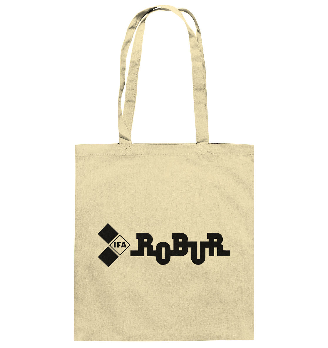 DDR Ostalgie Baumwolltasche • IFA ROBUR - hell