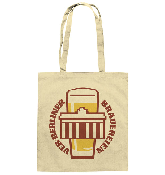 DDR Ostalgie Baumwolltasche • VEB BERLINER BRAUEREIEN