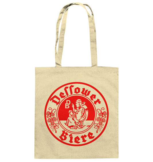 DDR Ostalgie Baumwolltasche • DESSOWER BIERE