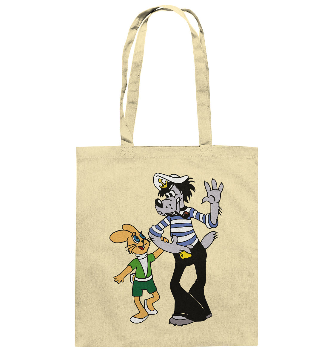 DDR Ostalgie Baumwolltasche • NU PAGADI - HASE & WOLF
