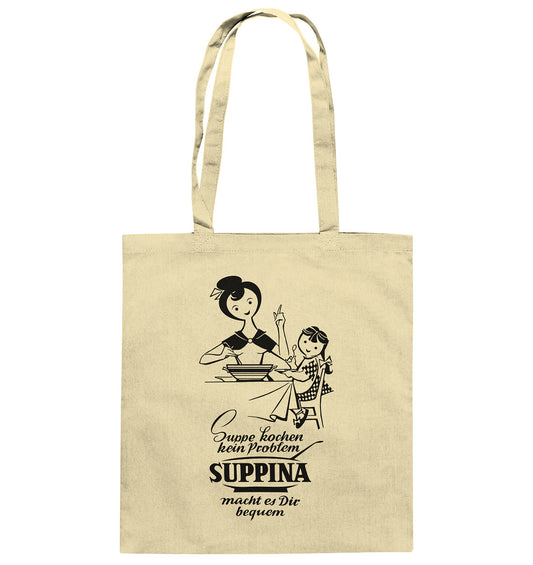 DDR Ostalgie Baumwolltasche • SUPPINA - ORIGINAL ILLUSTRATION