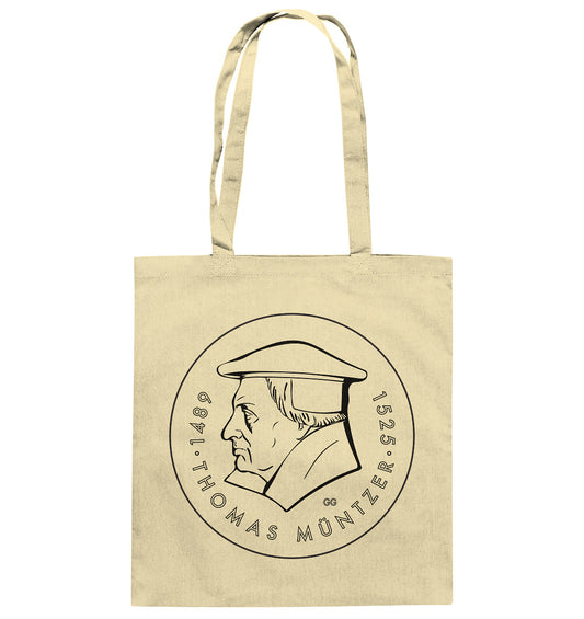 DDR Ostalgie Baumwolltasche • THOMAS MÜNTZER - DDR MÜNZE