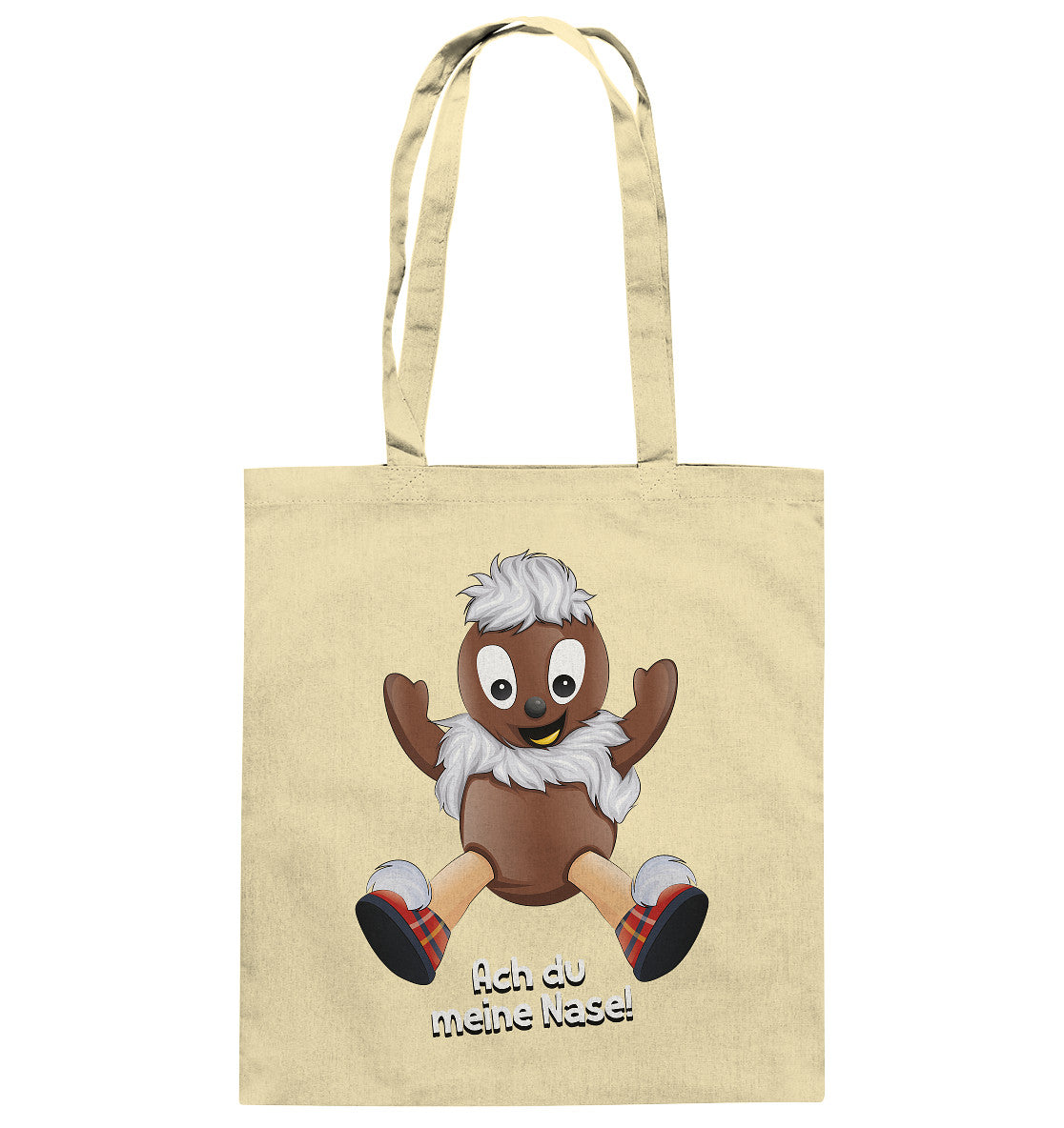 DDR Ostalgie Baumwolltasche • UNSER SANDMÄNNCHEN - PITTIPLATSCH - ACH DU MEINE NASE!