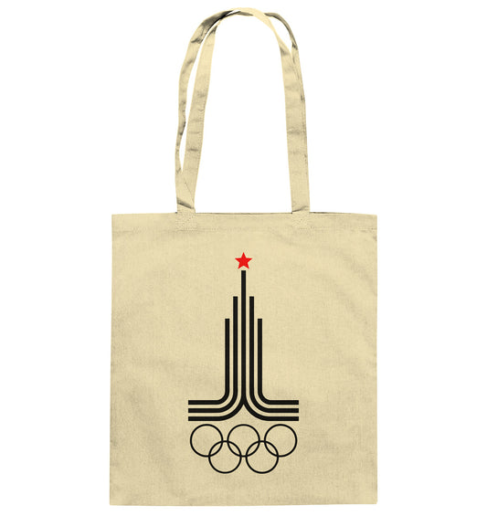 DDR Ostalgie Baumwolltasche • MOSKAU OLYMPIA