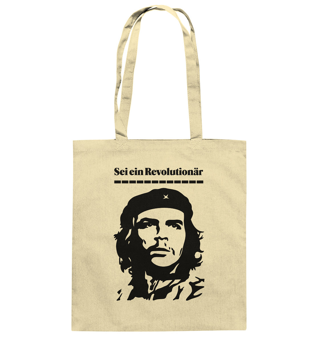 DDR Ostalgie Baumwolltasche • SEI EIN REVOLUTIONÄR - CHE GUEVARA (DDR ORIGINAL-PLAKAT)