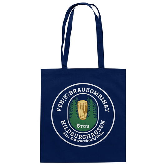 DDR Ostalgie Baumwolltasche • VEB BRAUKOMBINAT HILDBURGHAUSEN BIER