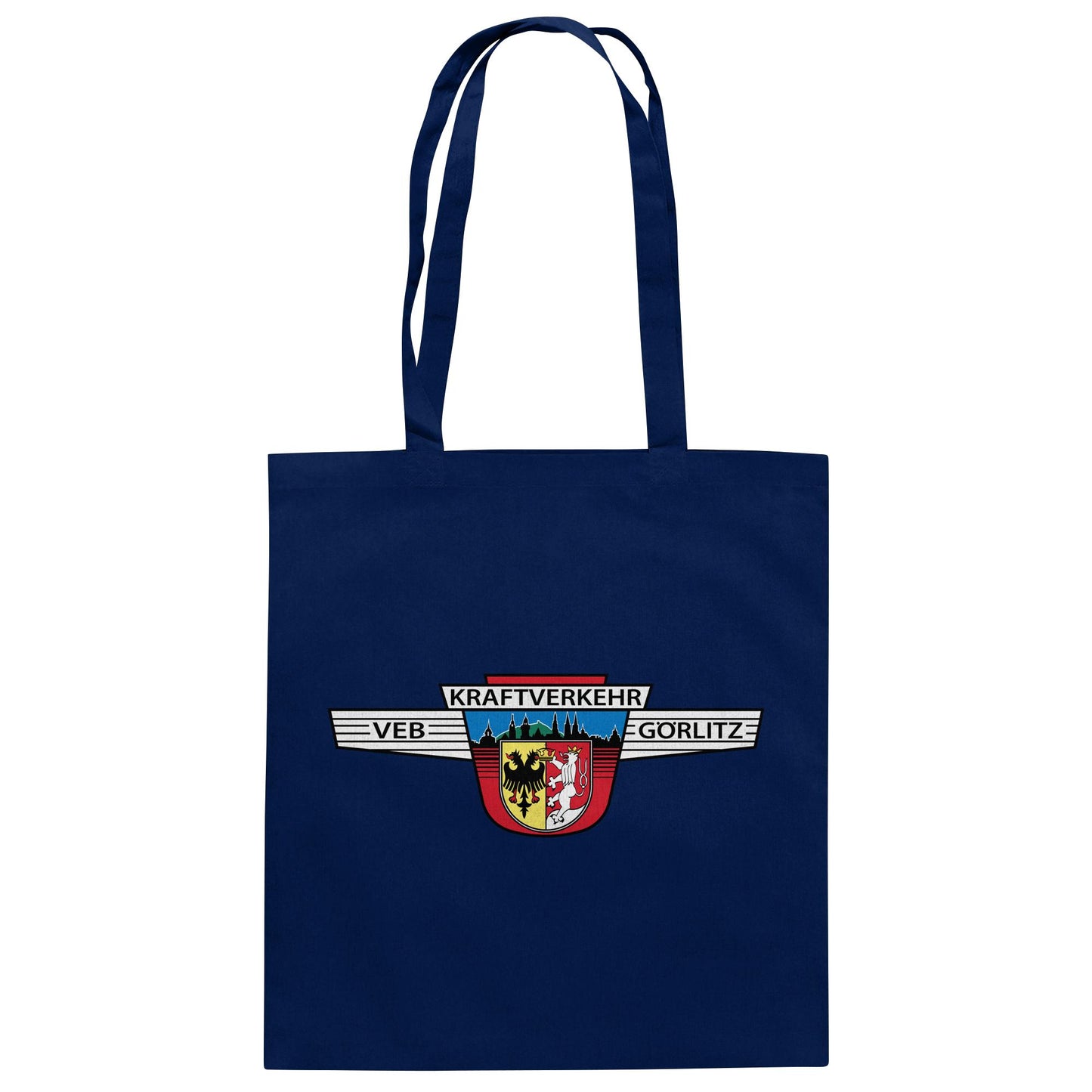 DDR Ostalgie Baumwolltasche • VEB KRAFTVERKEHR GÖRLITZ