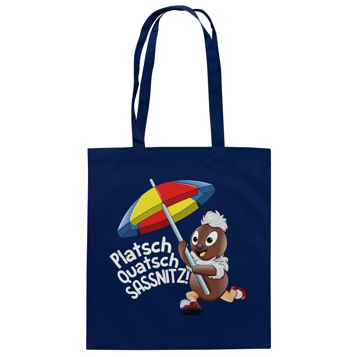 Pitti Stadt Nicki (Baumwolltasche) • PLATSCH QUATSCH SASSNITZ