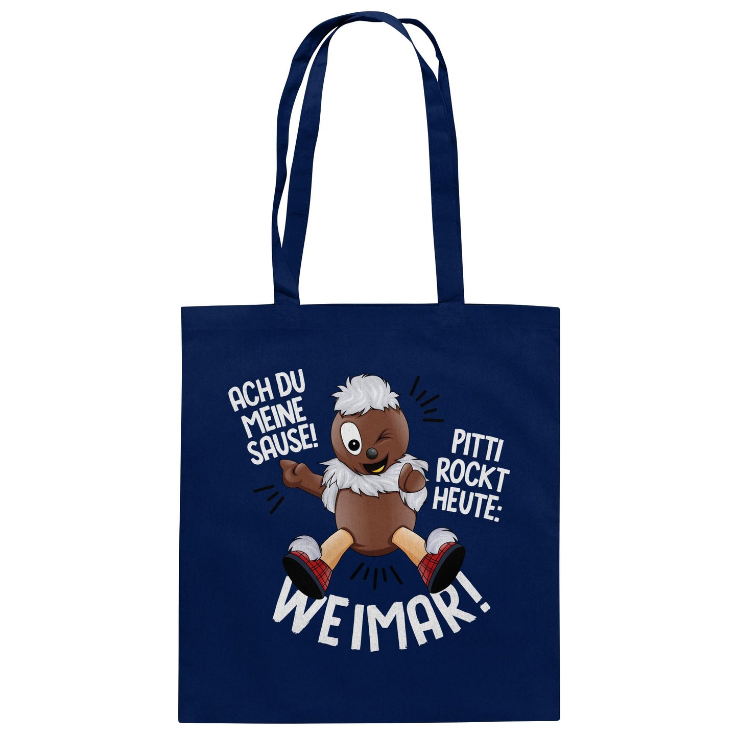 Pitti Stadt Nicki (Baumwolltasche) • PITTI ROCKT HEUTE WEIMAR!