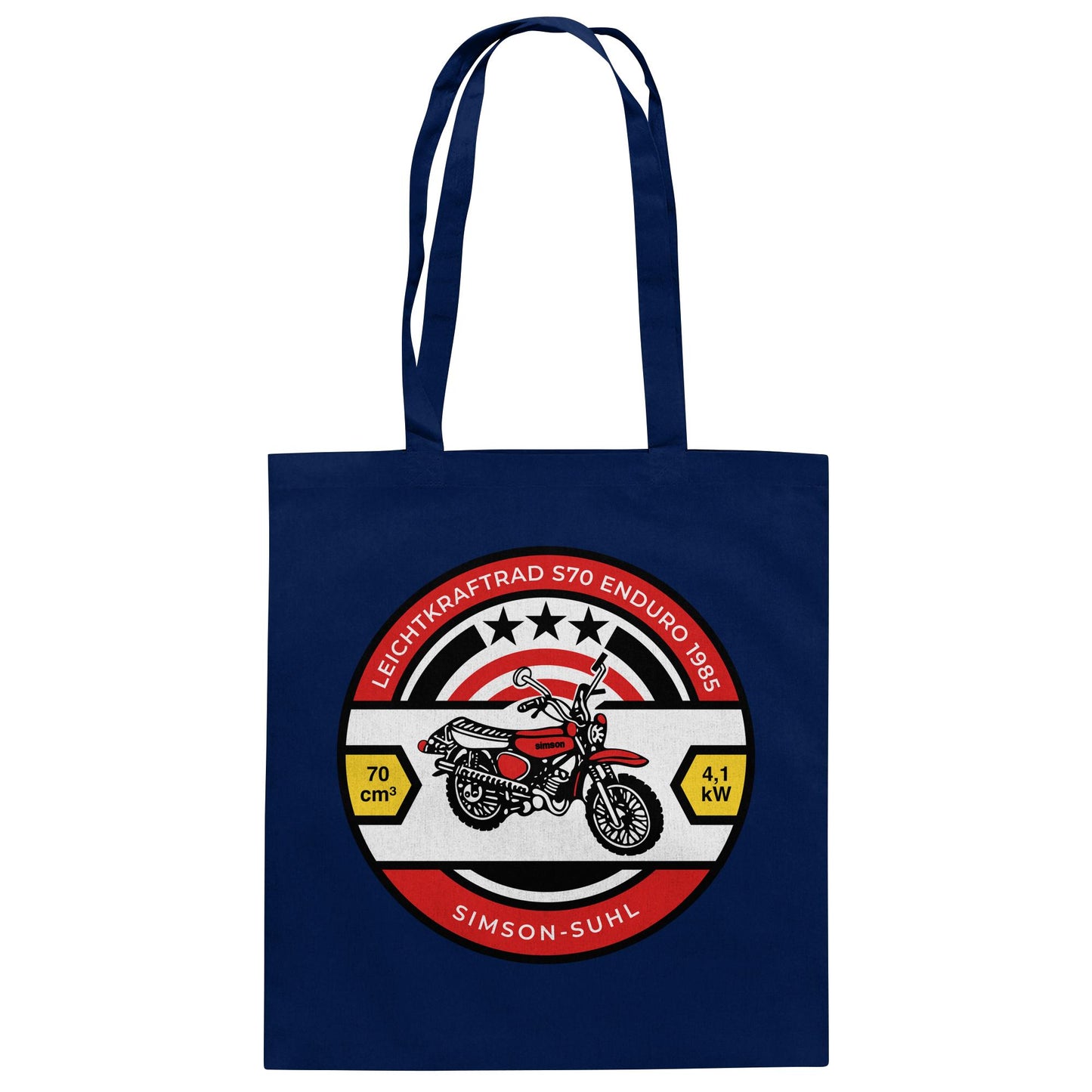 DDR Ostalgie Baumwolltasche • SIMSON S70 - ORIGINAL BIERDECKEL